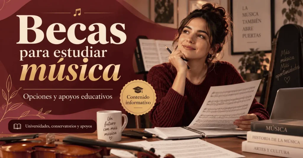 Becas para estudiar música