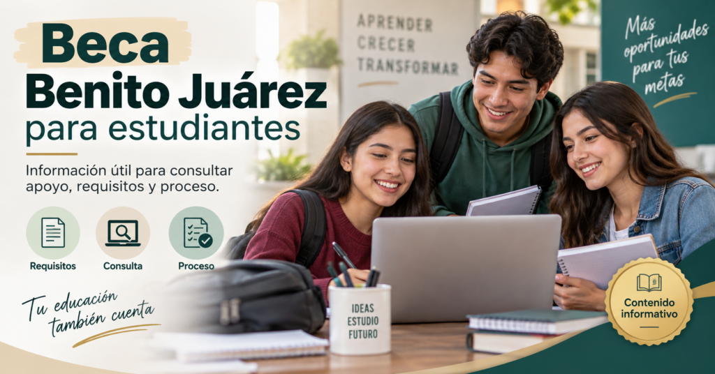 Información sobre Beca Benito Juárez para estudiantes